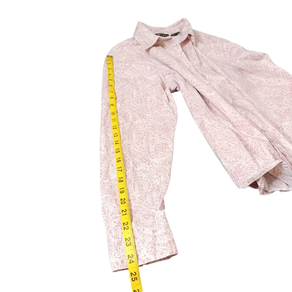 Eddie Bauer Vintage Paisley Print Blouse - Picture 5 of 6